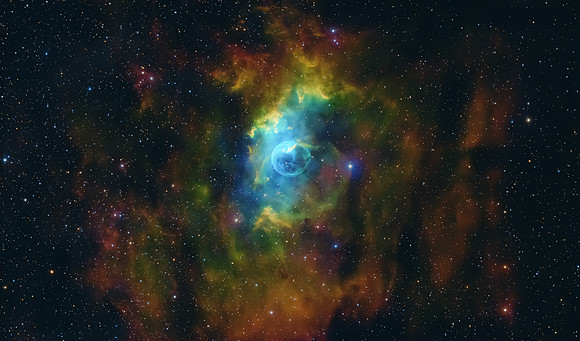 NGC-7635 - Bubble Nebula