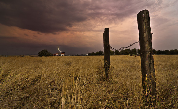Rotten Fence Posts - Bakersfield California