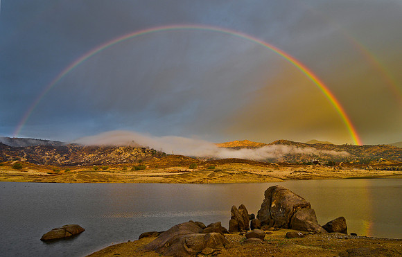Daybreak at Lake Isabella - Lake Isabella California