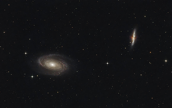 M81 & M82 - Bodes and Cigar galaxies