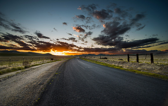 Bitterwater Valley Road - Kern County California