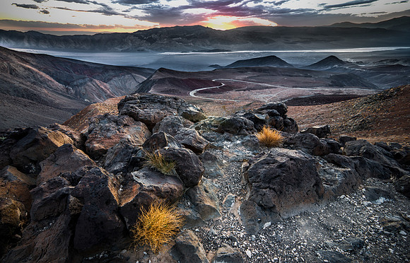 Father Crowley Point - Death Valley California