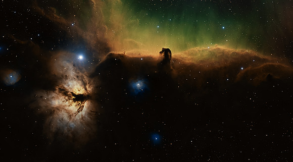 IC434 (Horsehead & Flame Nebula)