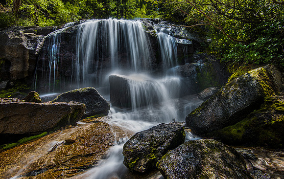Whitney Portal Water Fall - Mt. Whitney California