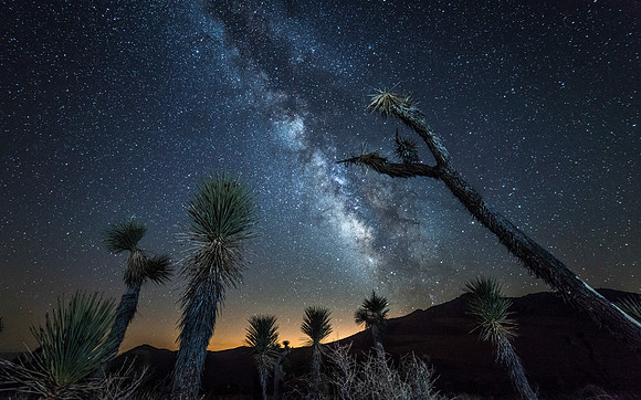 Walker Pass under the Milky Way - Kern County California