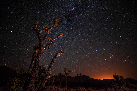 Walker Pass under the Milky Way - Kern County California