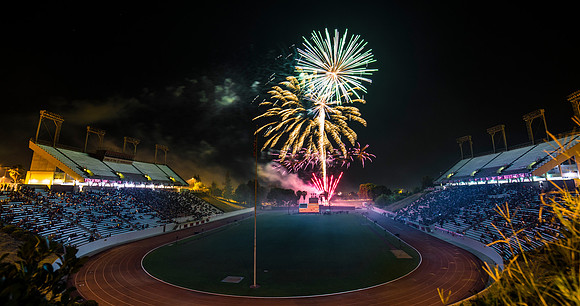 Fireworks at Bakersfield College 2013