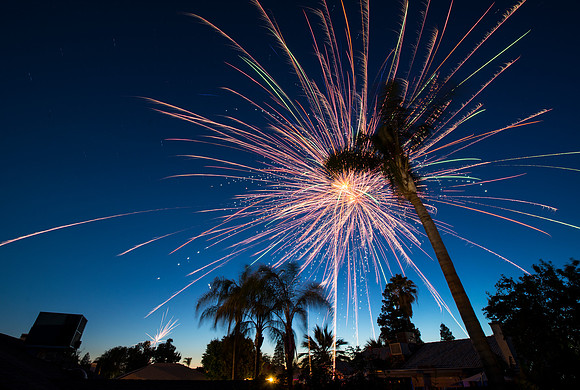 Backyard Fireworks