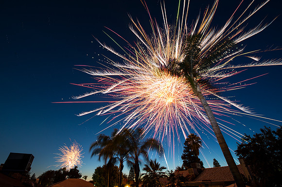 Backyard Fireworks