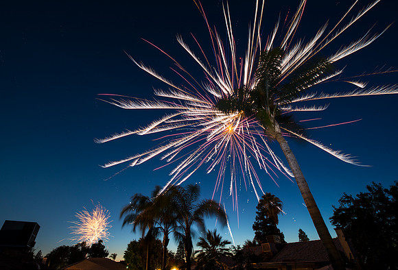 Backyard Fireworks