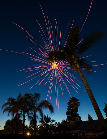 Backyard Fireworks
