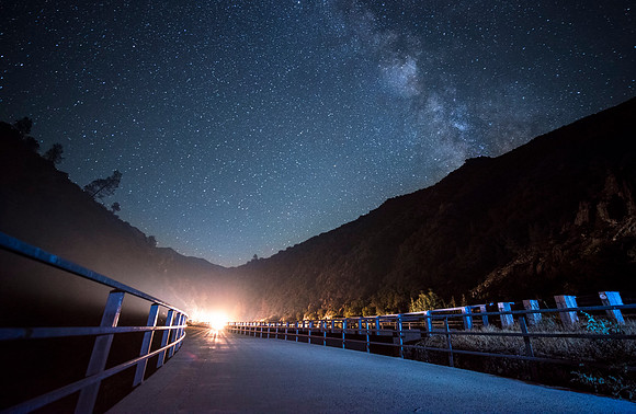 Kern River Bridge - Tulare County California