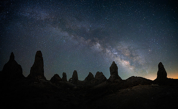 Trona Pinnacles - Mojave Desert Califoania