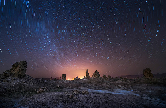Trona Pinnacles - Trona California